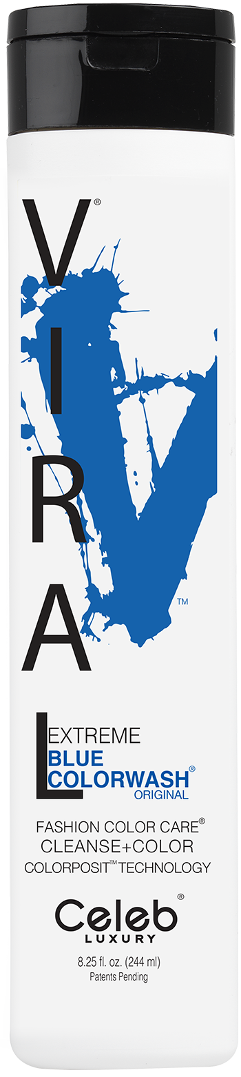 

CELEB LUXURY Шампунь для яркости цвета, ярко-синий / Viral Shampoo Extreme Blue 244 мл