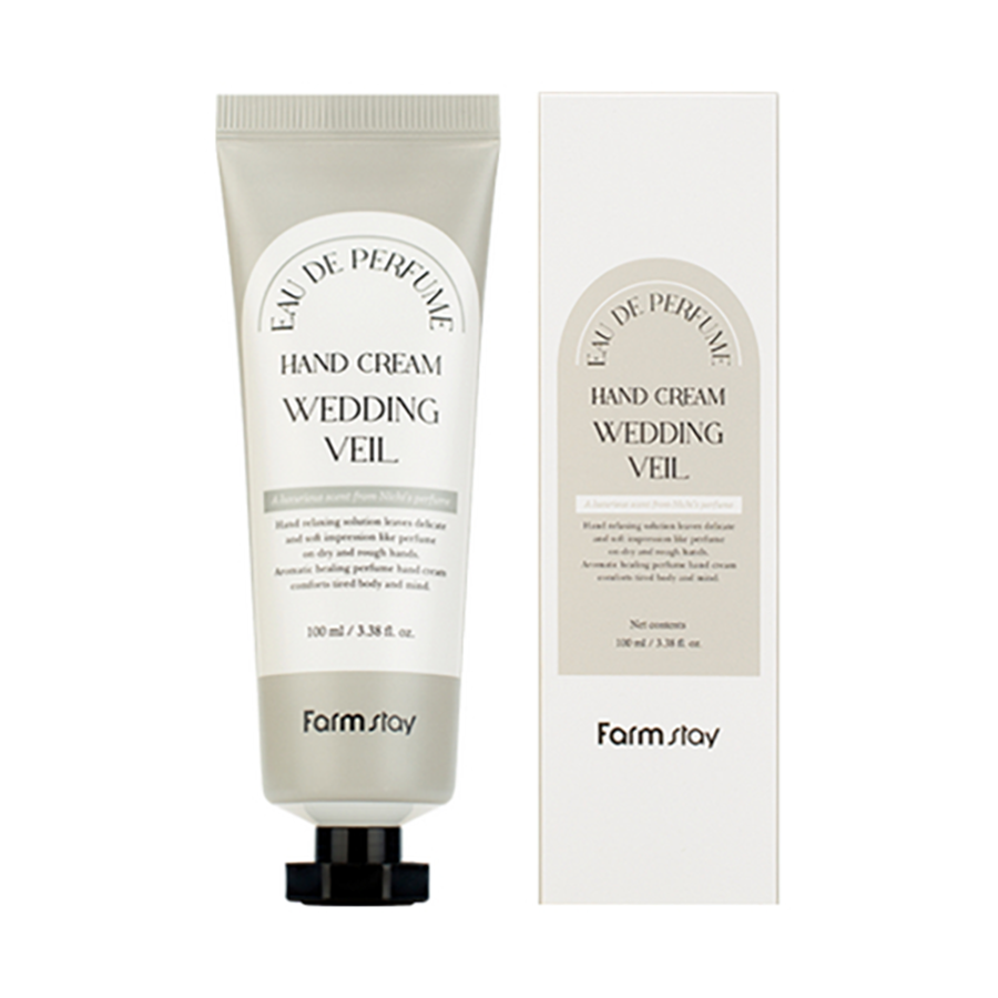 FARMSTAY Крем парфюмированный для рук с экстрактом дикой вишни / EAU DE PERFUME HAND CREAM WEDDING VEIL 100 мл, фото 2