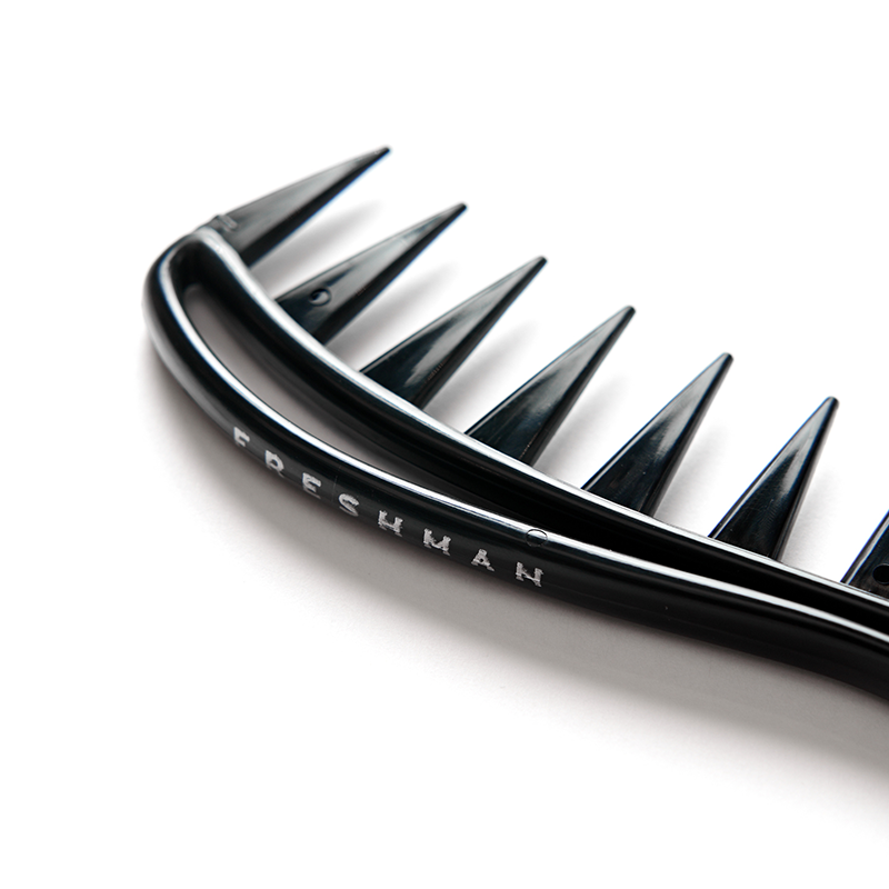 FRESHMAN Расческа для густых и вьющихся волос / Collection Carbon, фото 3