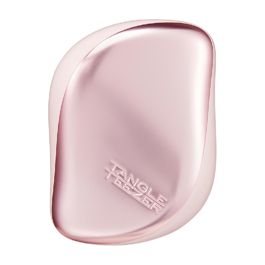 TANGLE TEEZER Расческа для волос / Tangle Teezer Compact Styler Pink Matte Chrome, фото 1