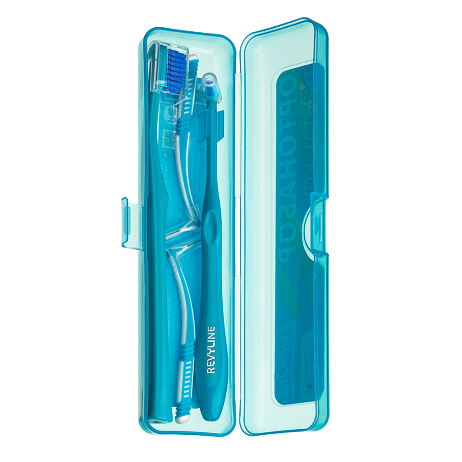 REVYLINE Ортонабор в пенале, размер S, голубой / Dental Kit, фото 2