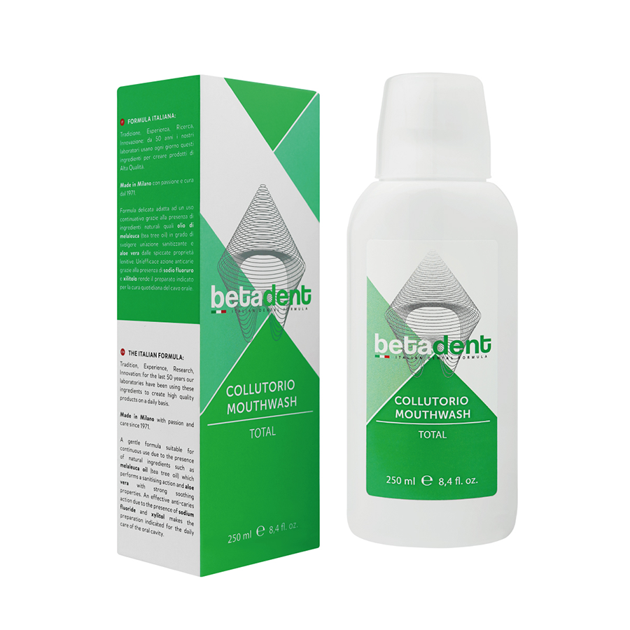 BETADENT Ополаскиватель для полости рта / BETADENT TOTAL MOUTHWASH 250 мл, фото 3