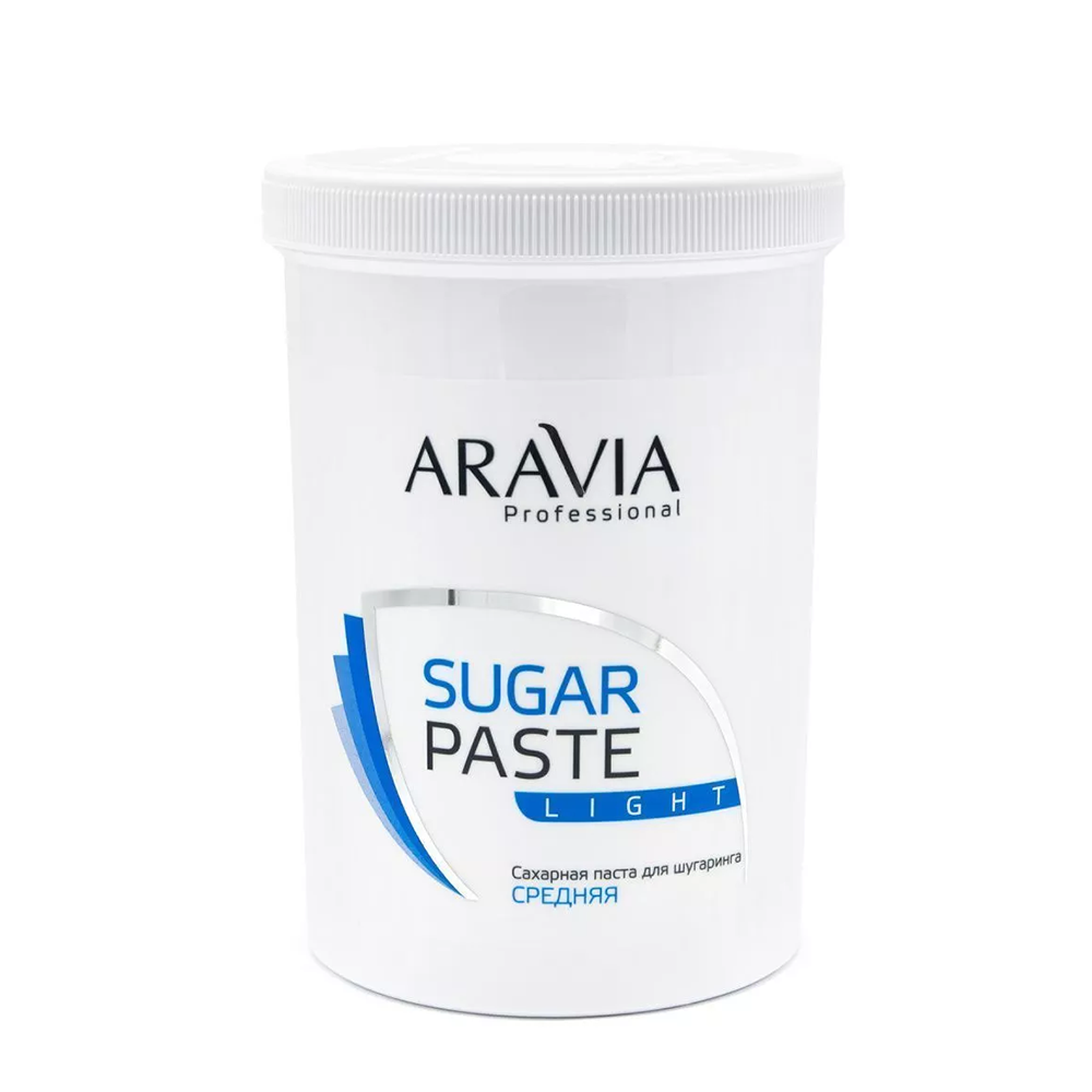 ARAVIA Паста сахарная для шугаринга Лёгкая 1500 г ecosugaring сахарная паста для шугаринга средняя 1500