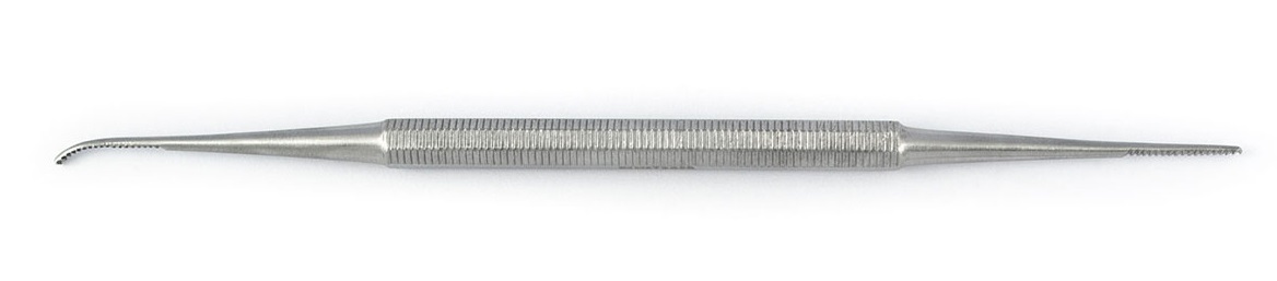 METZGER Кюретка, пилка двухсторонняя металлическая PL-166(4)