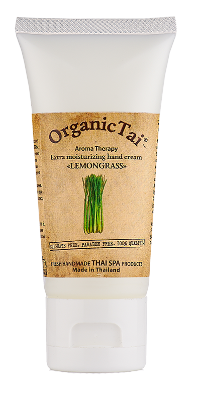 ORGANIC TAI Крем экстраувлажняющий для рук Лемонграсс 60 мл масло природный антисептик австр чайн дерево пихта 30мл