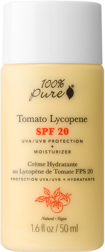 100% PURE Крем с антиоксидантами (ликопин томатов) для лица SPF 20 50 мл
