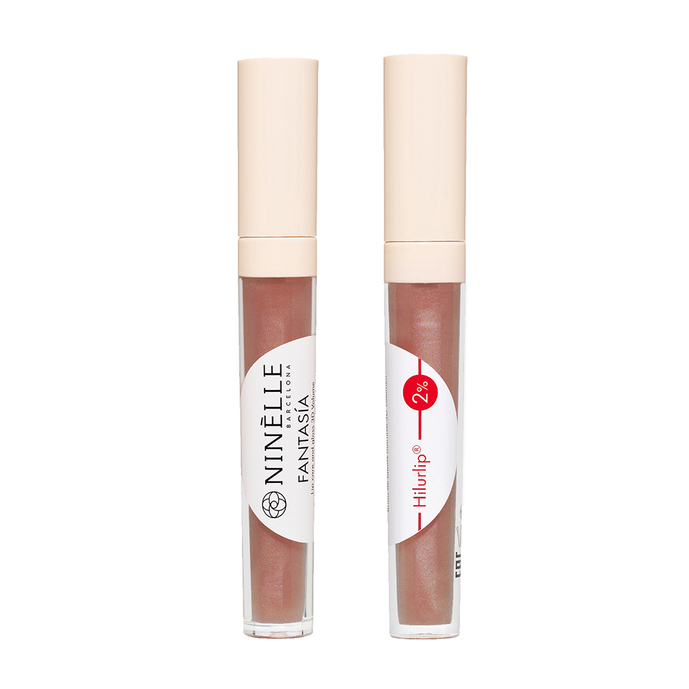 NINELLE Блеск и уход для губ 3D объем, №725 бежевый / FANTASIA 3,5 гр, фото 3