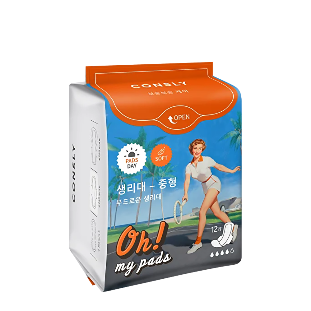 CONSLY Прокладки гигиенические / Consly Oh! My Pads 12 шт, фото 2