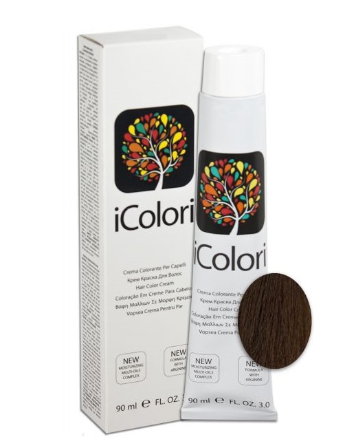 Купить KAYPRO 6.73 краска для волос, каштановый темный коричневый / ICOLORI 100 мл, Темно-коричневый