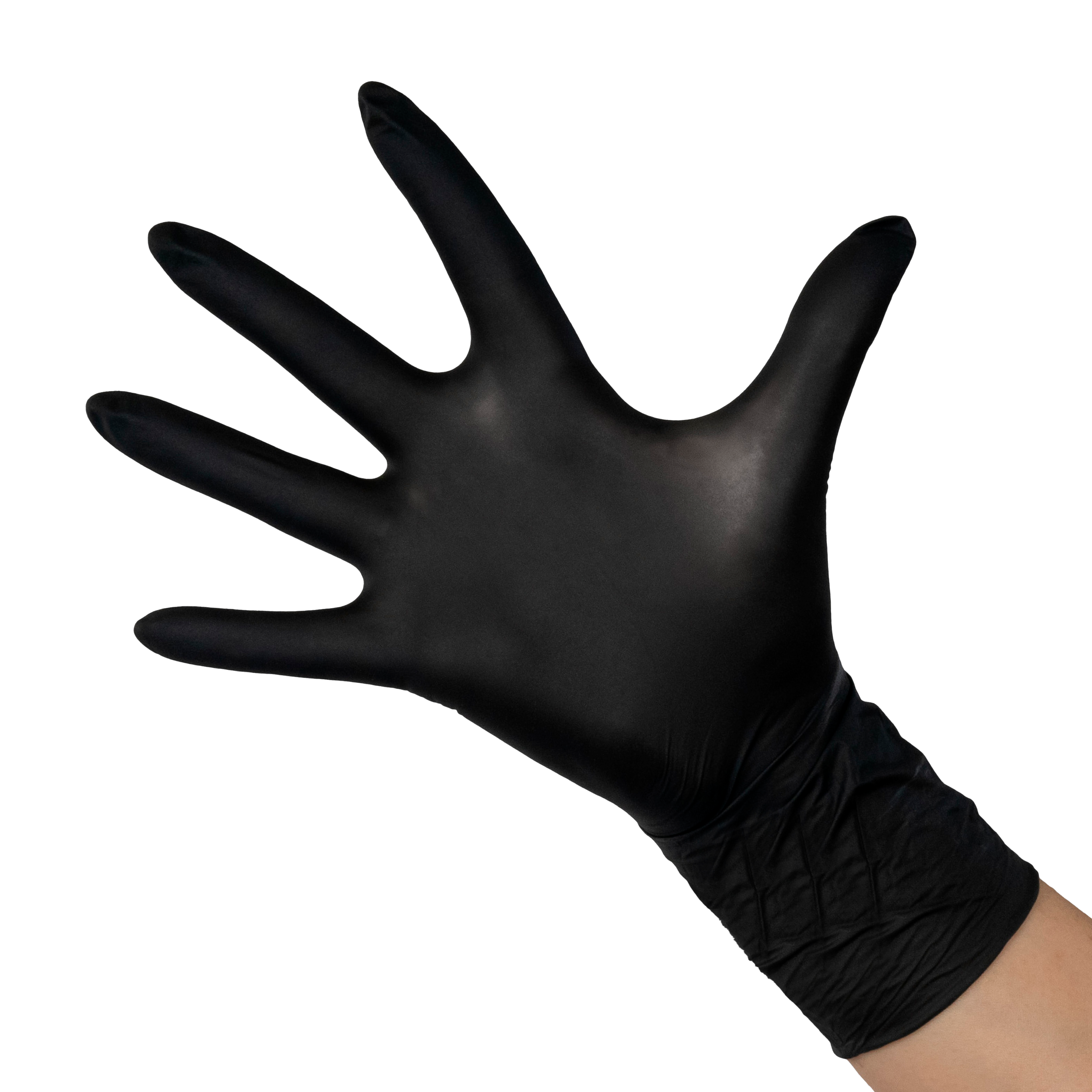 SAFE & CARE Перчатки нитрил черные S / Safe&Care ZN 318 100 шт нитриловые перчатки одноразовые 20 шт для домашнего хозяйства