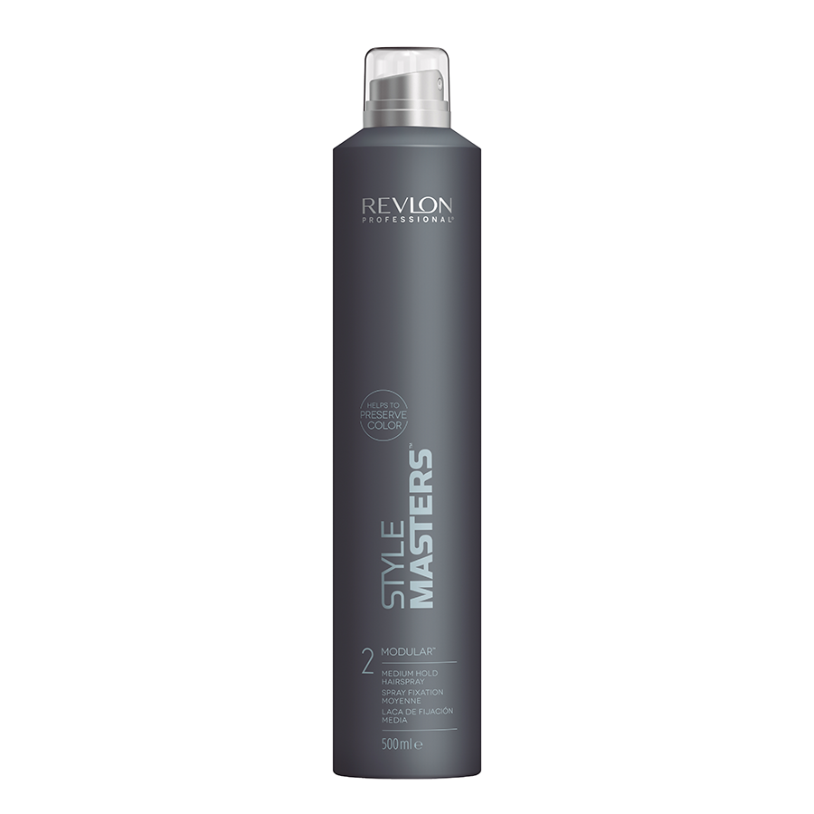 REVLON PROFESSIONAL Лак для волос средней фиксации / Modular Hairspray Style Masters 500 мл, фото 2