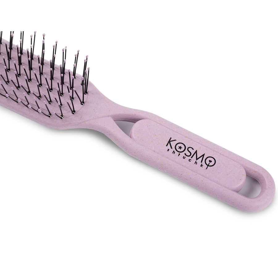KOSMO SHTUCHKI Расческа прямая, фиолетовая / KOSMO SHTUCHKI, фото 4