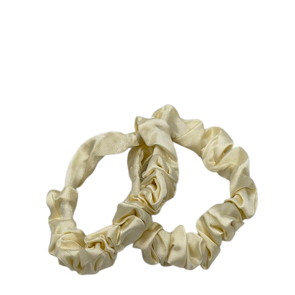 IWOU PROFESSIONAL Резинка для волос Шелк шампань 2шт, фото 1