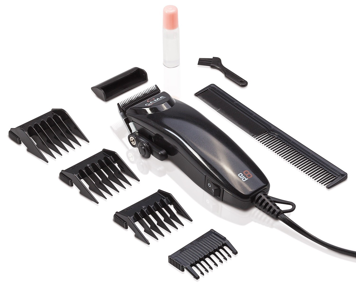 GA MA Машинка для стрижки Pro 8 сетевая, настройка величины среза, фото 3