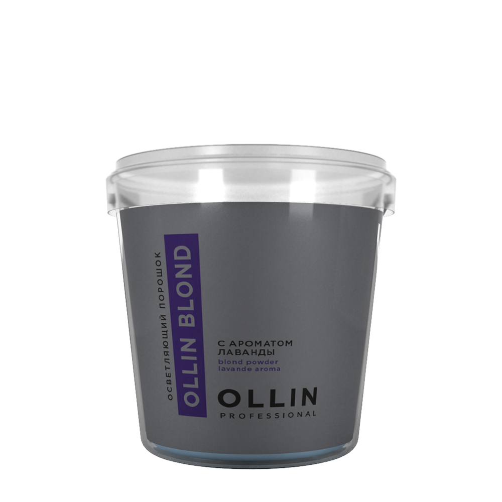 OLLIN PROFESSIONAL Порошок осветляющий с ароматом лаванды / Blond Powder Aroma Lavande OLLIN BLOND 500 г ollin blond powder no aroma осветляющий порошок 30 г