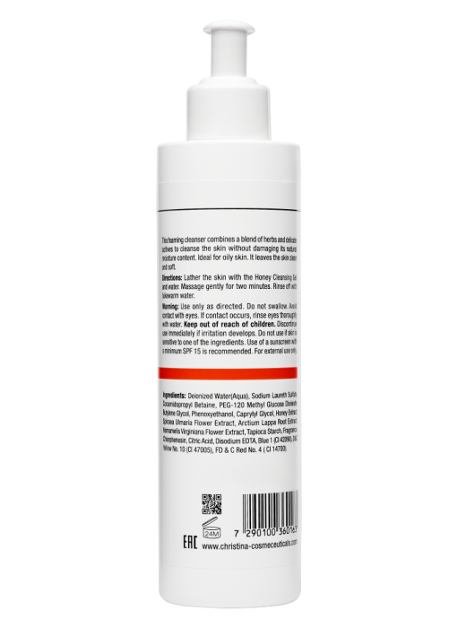 CHRISTINA Мыло медовое для жирной кожи / Honey Cleansing Gel Fresh 300 мл, фото 3