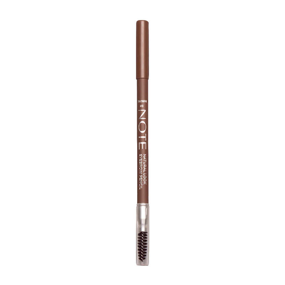 NOTE Карандаш для бровей Открытый взгляд 03 NATURAL LOOK EYEBROW PENCIL 11 гр 867₽