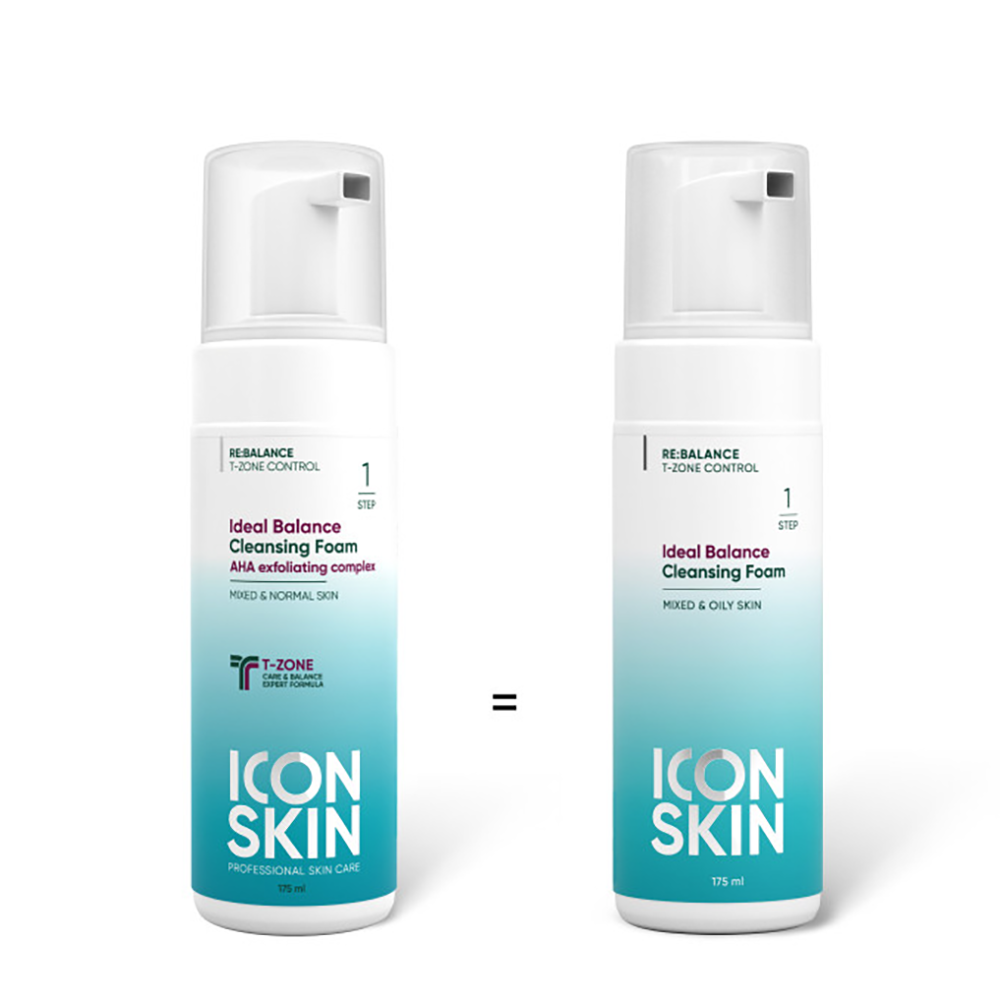 ICON SKIN Пенка очищающая / Re:Balance Ideal Balance 175 мл, фото 2