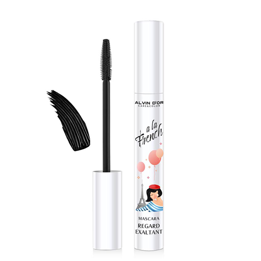 ALVIN D'OR Тушь для ресниц, черная / Regard exaltant A LA FRENCH 7 мл, фото 2