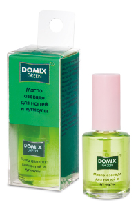 DOMIX Масло авокадо для ногтей и кутикулы / DG 11 мл zinger жидкость для снятия лака для сухих и поврежденных ногтей classic 130