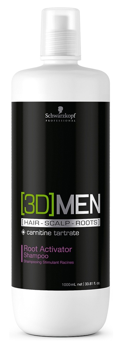 SCHWARZKOPF PROFESSIONAL SCHWARZKOPF PROFESSIONAL Шампунь для роста волос, для мужчин / ВС [3D]MEN 1000 мл
