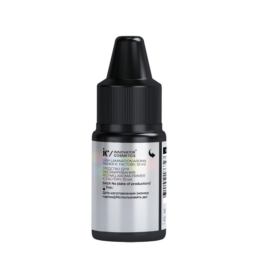 INNOVATOR COSMETICS Средство для обезжиривания ресниц / AROMA PRIMER IC FACTORY 10 мл, фото 2