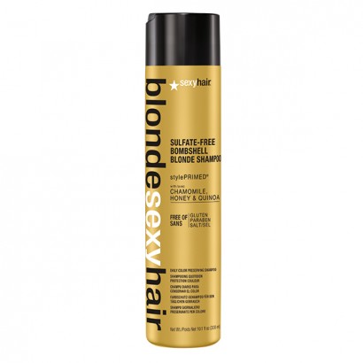 Купить SEXY HAIR Шампунь без сульфатов для сохранения цвета / Sulfate-free Bombshell Blonde Shampoo 300 мл, Блонд