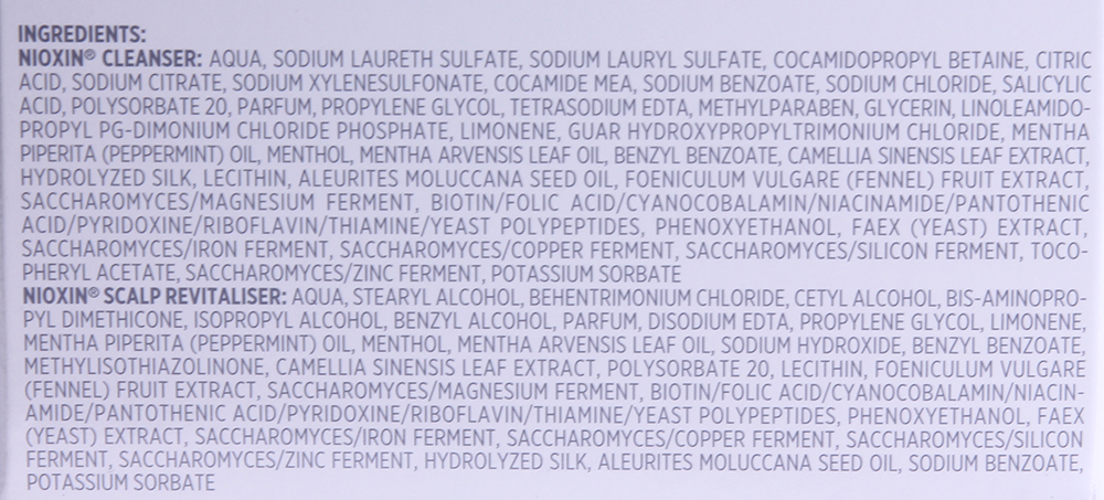 NIOXIN Набор для волос Система 5 (шампунь очищающий 150 мл, кондиционер увлажняющий 150 мл, маска питательная 50 мл), фото 3