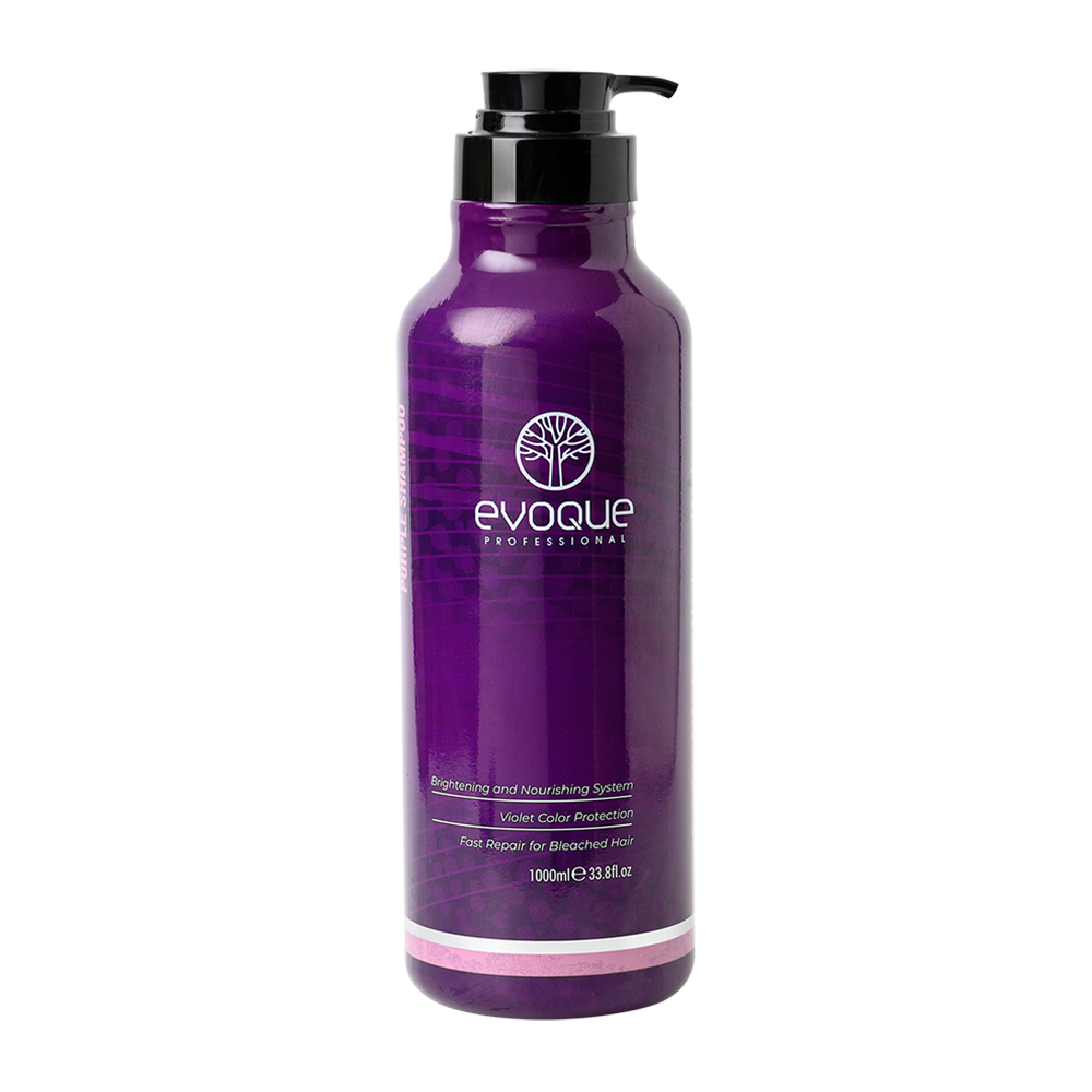 EVOQUE PROFESSIONAL Шампунь для нейтрализации желтизны идеальный блонд / Flawless Blonde Purple Shampoo 1000 мл