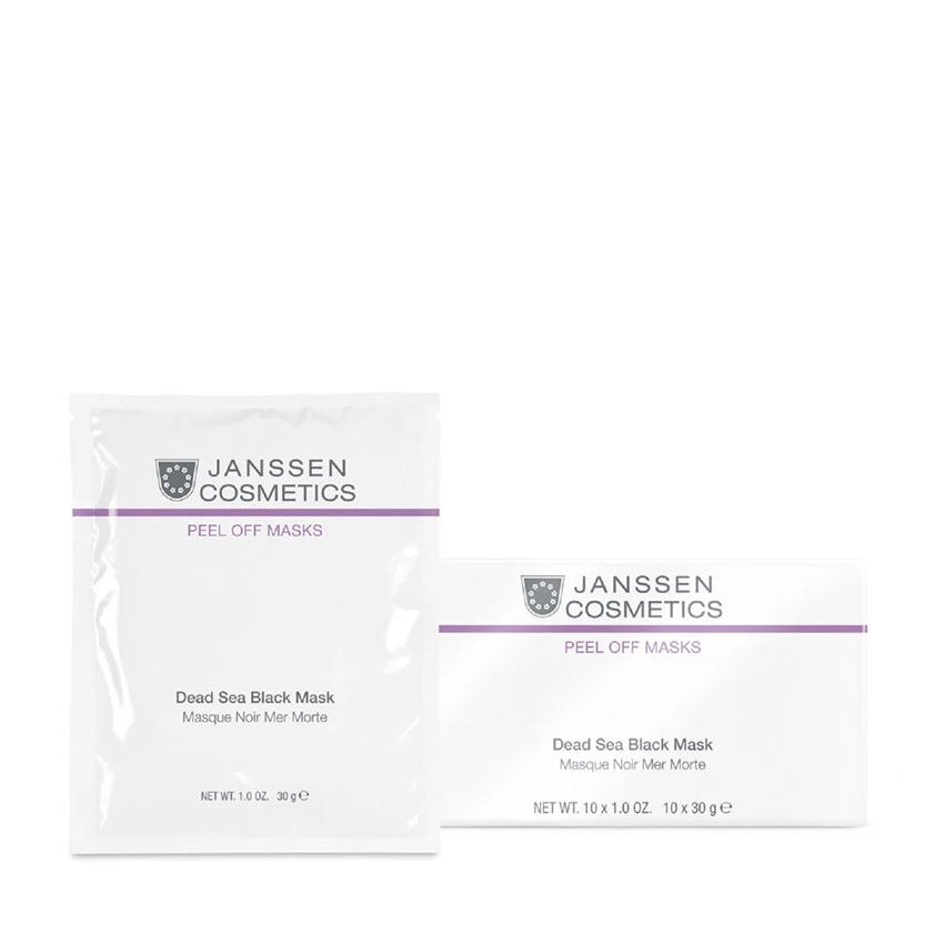 JANSSEN COSMETICS Маска альгинатная на основе грязи Мертвого моря / Black Dead Sea Mask Peel off masks 10*30 г, фото 2