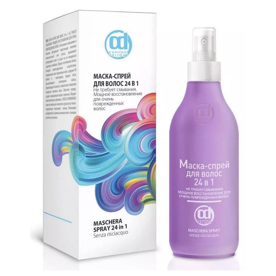 CONSTANT DELIGHT Маска-спрей для волос 24 в 1 / Ricostruzione 200 мл, фото 2