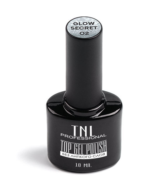 TNL Professional Закрепитель для гель-лака, с шиммером №2 / Glow Secret 10 мл, фото 2