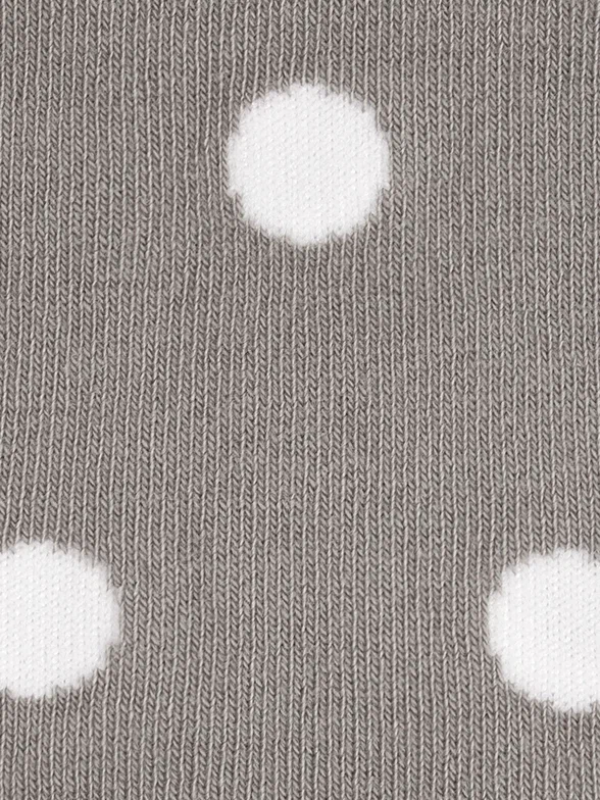 MINIMI Носки женские с высокой резинкой в горошек Grigio Chiaro 35-38 / MINI TREND 4209, фото 4