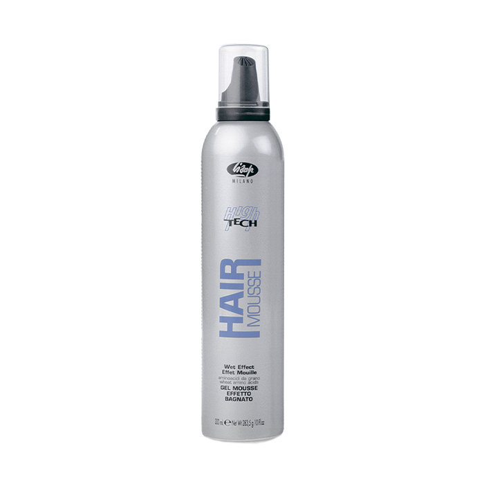 LISAP MILANO Мусс-гель для создания эффекта мокрых волос / Hair Gel Mousse Wet Effect HIGH TECH 300 мл