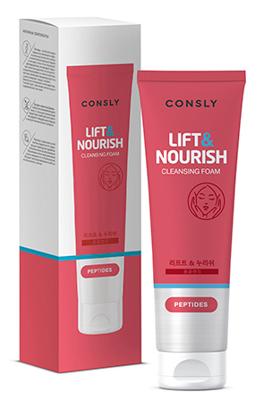 CONSLY Пенка для умывания укрепляющая с пептидами 120 мл, фото 2