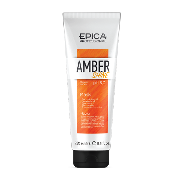 EPICA PROFESSIONAL Маска для восстановления и питания волос / Amber Shine Organic 250 мл