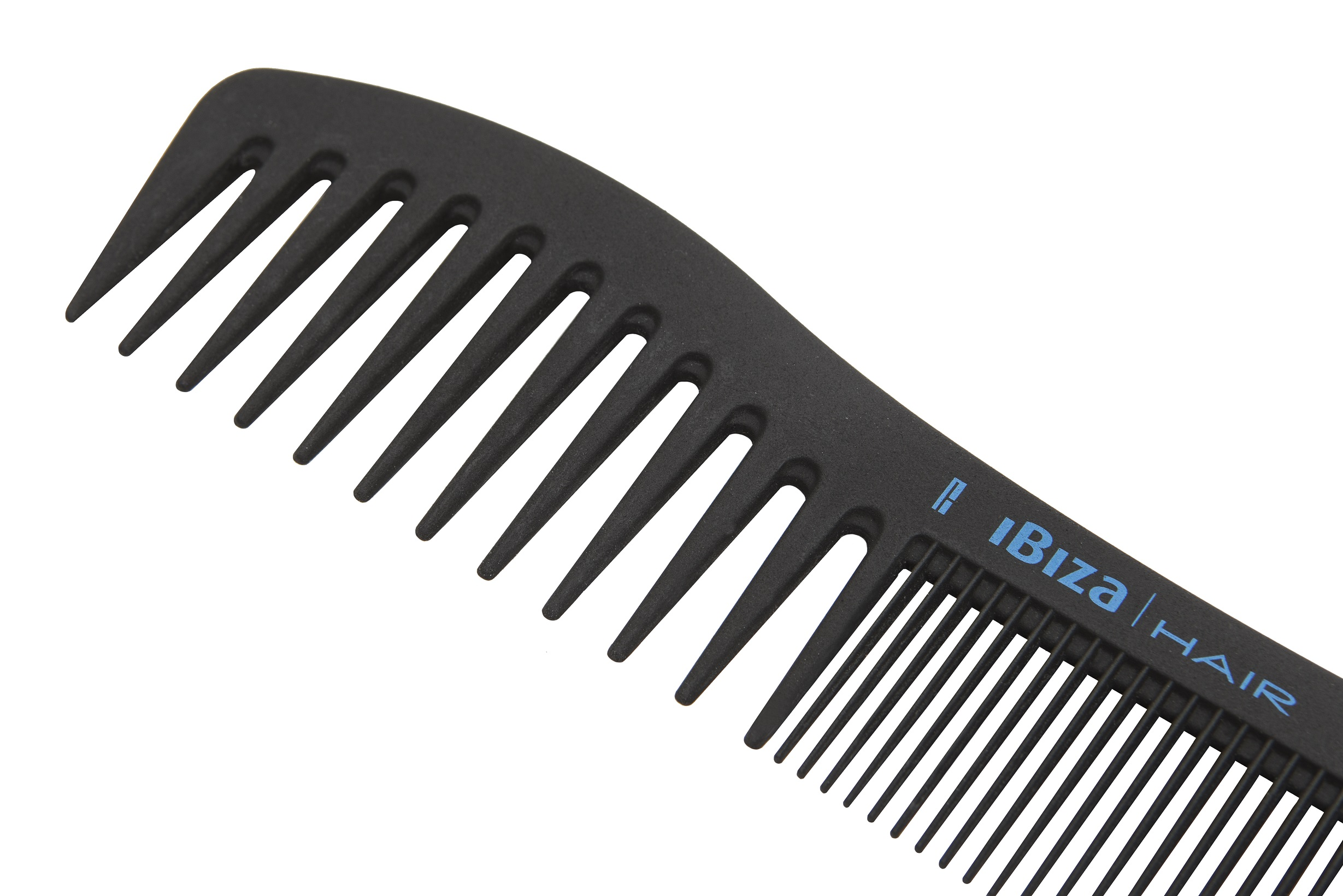 IBIZA HAIR Расческа карбоновая волнистая / Carbon Comb Wave, фото 2