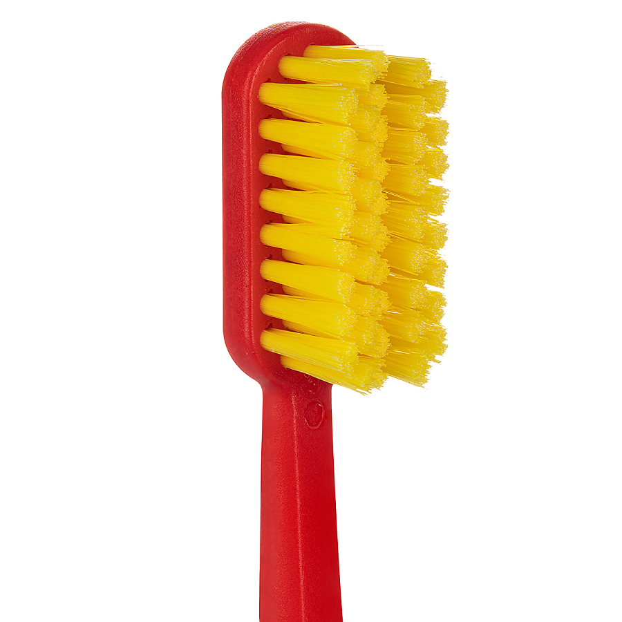 REVYLINE Щётка зубная, красная с желтой щетиной / SM6000 Ortho, фото 4