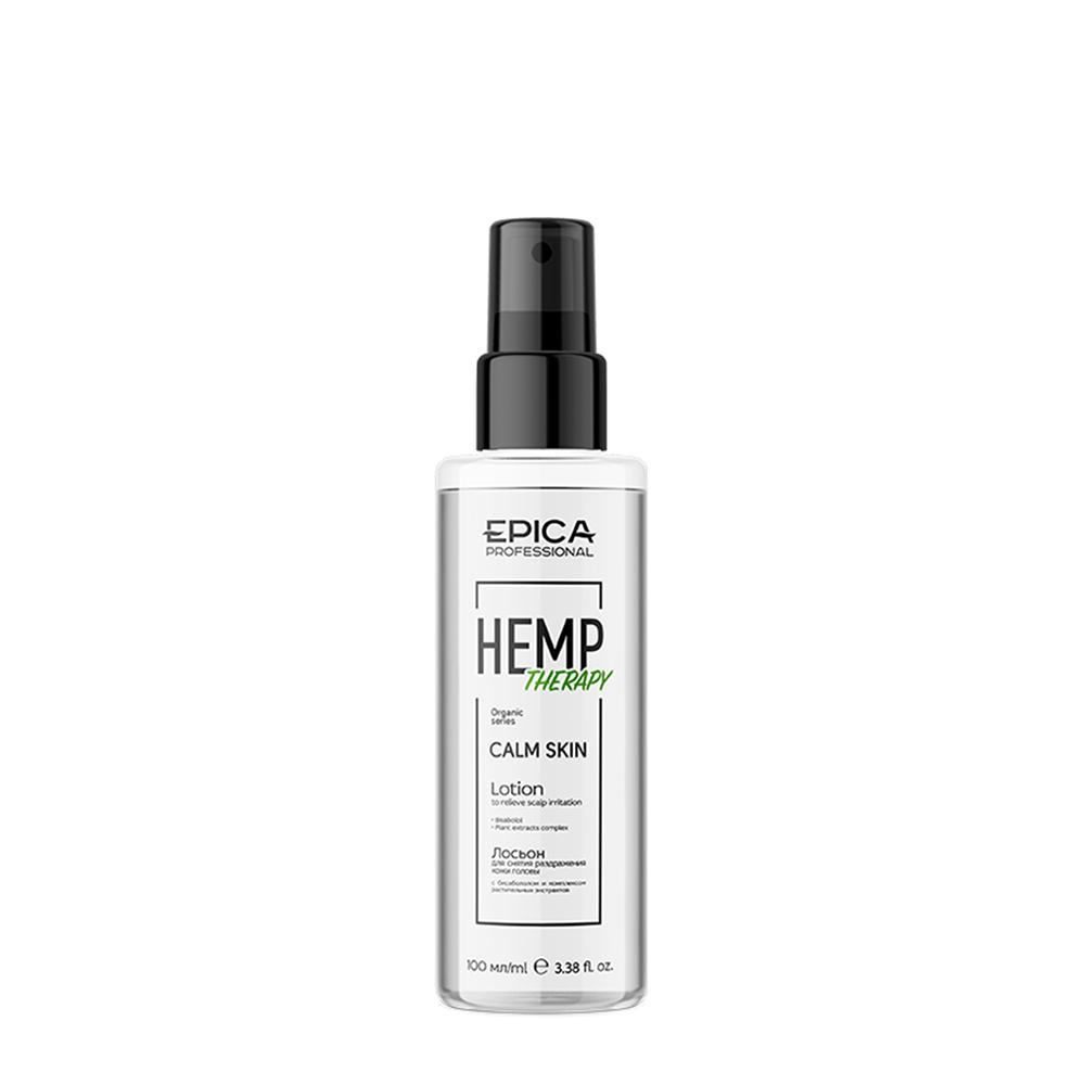 EPICA PROFESSIONAL Лосьон для снятия раздражения кожи головы / Hemp therapy Organic Calm Skin 100 мл