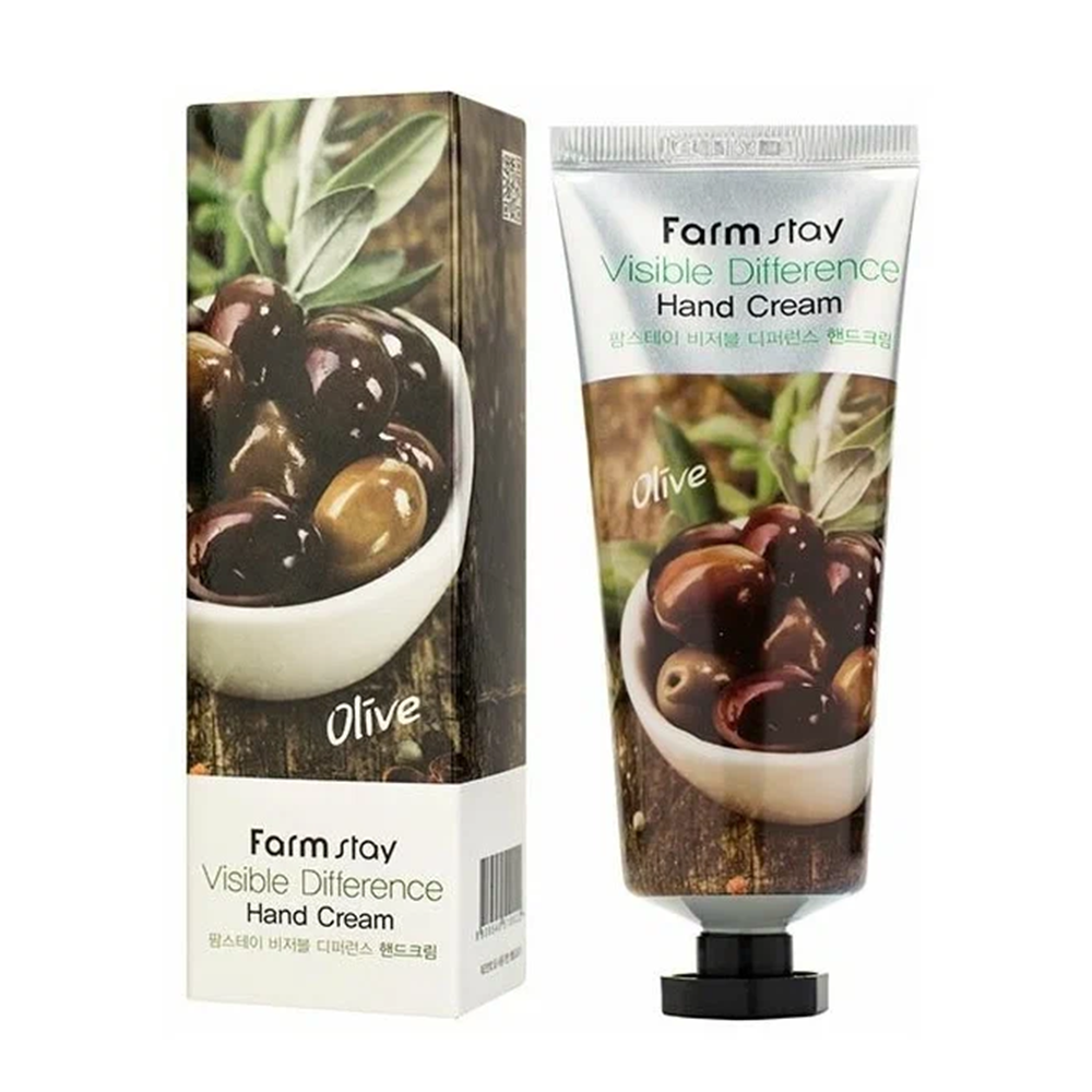 FARMSTAY Крем с экстрактом оливы для рук / Visible Difference Hand Cream (AD) 100 г, фото 2