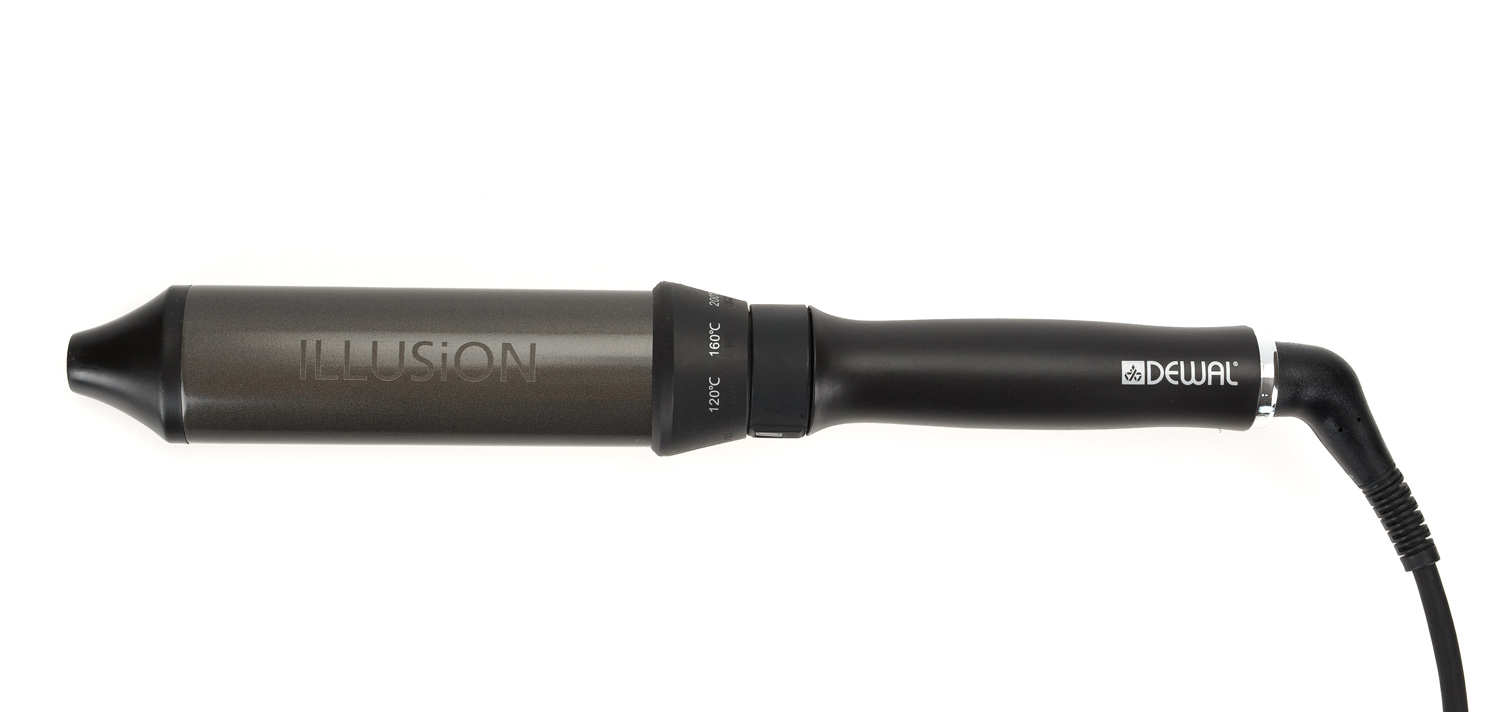 

DEWAL PROFESSIONAL Плойка для волос Illusion, керамико-турмалиновое покрытие, 40 x 26 мм, 45 Вт