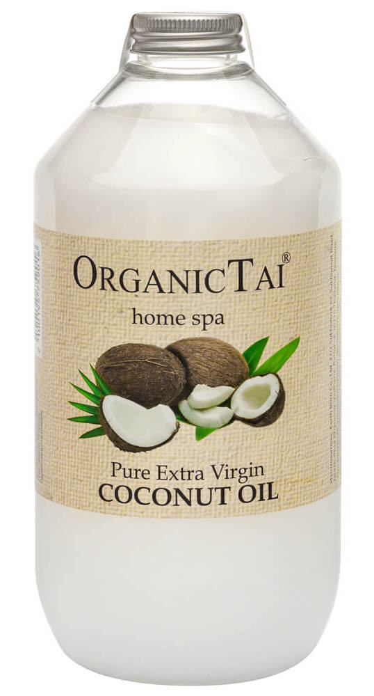 ORGANIC TAI Масло чистое кокосовое холодного отжима 1000 мл beauty365 масло кокосовое холодного отжима нерафинированное 200 0