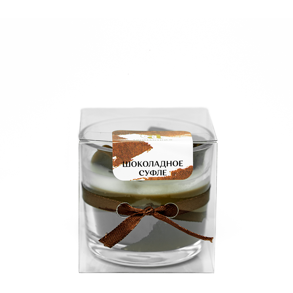 AROMA HARMONY Свеча ароматическая Шоколадное суфле 60 гр