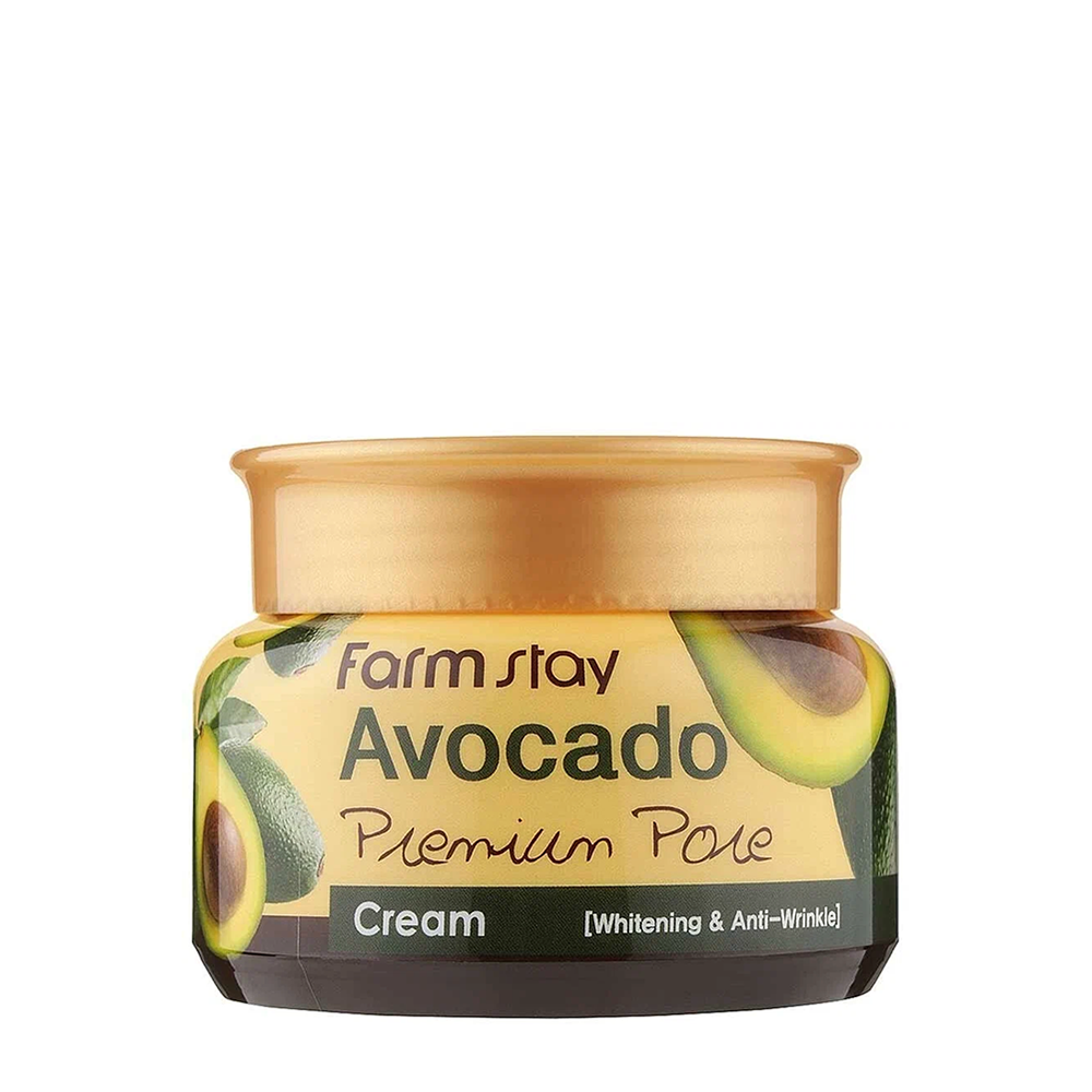 FARMSTAY Крем осветляющий для лица с экстрактом авокадо / AVOCADO PREMIUM PORE CREAM 100 мл