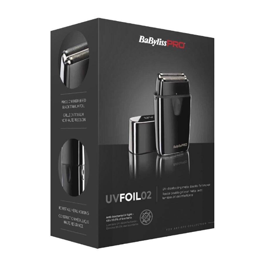 BABYLISS PRO Шейвер BaByliss PRO FXLFS2E с UV-дезинфекцией, аккумуляторно-сетевой, фото 7