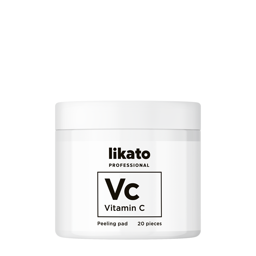 LIKATO PROFESSIONAL Пилинг-пэды для совершенной кожи с AHА - кислотами и витамином С / Likato professional 80 мл пилинг джесснера btpeel 6% гелевый с витамином е 10 мл