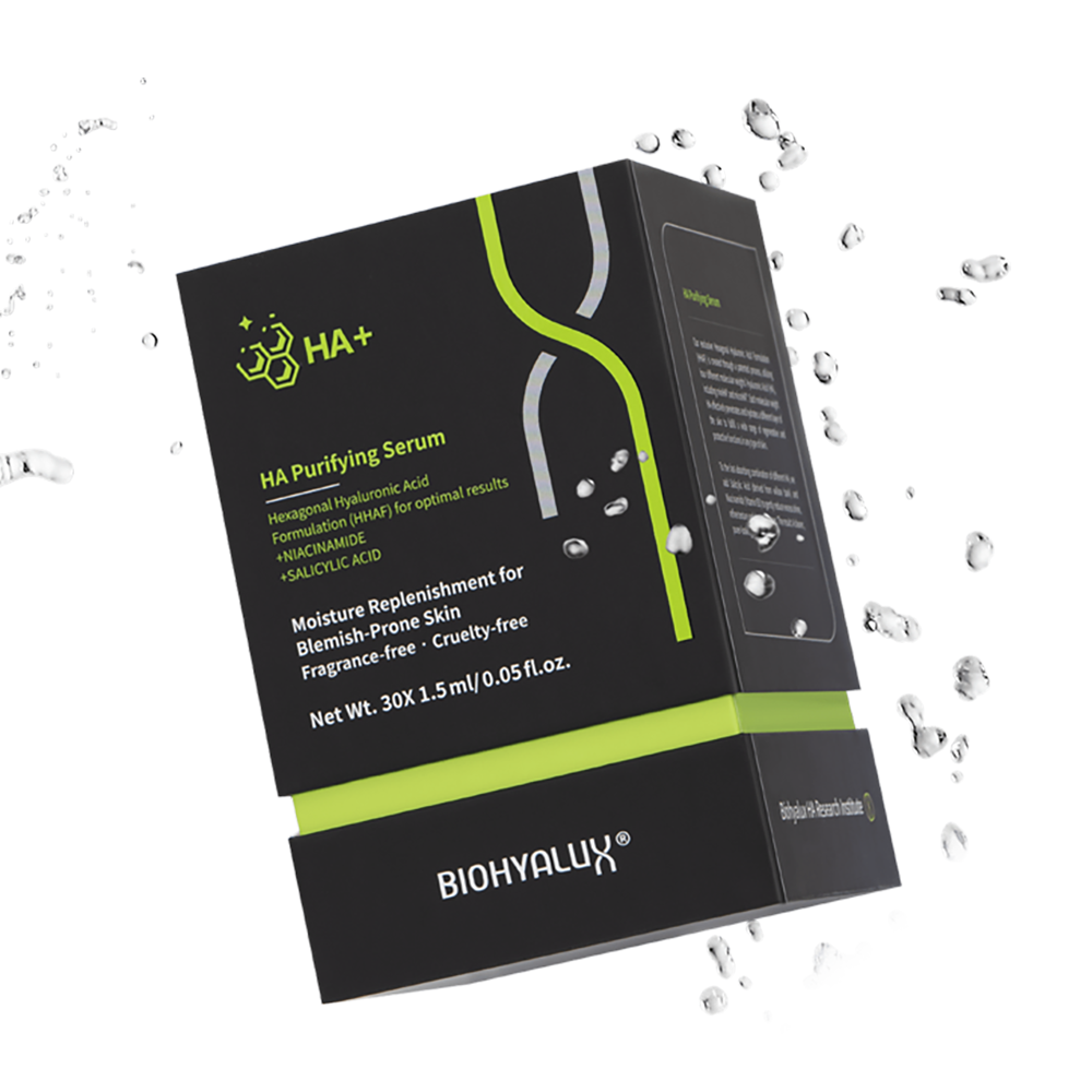 BIOHYALUX Сыворотка матирующая для проблемной и жирной кожи / На Purifying Serum 30*1,5 мл, фото 4