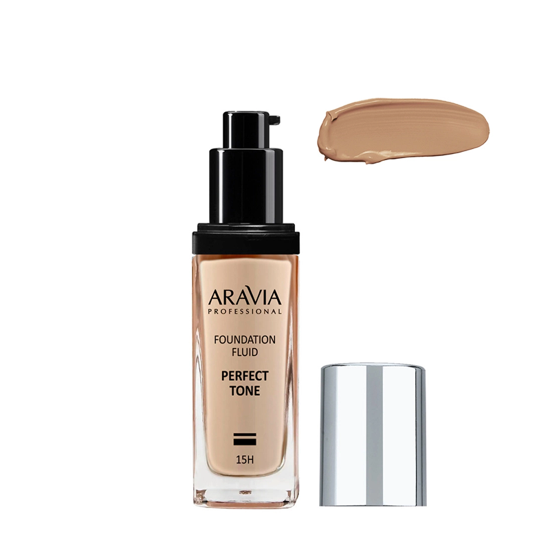 ARAVIA Professional Крем тональный для увлажнения и естественного сияния кожи, 04 / foundation PERFECT TONE 30 мл, фото 3