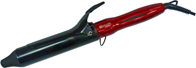 DEWAL PROFESSIONAL Плойка для волос Red Titanium 38 мм 50 Вт
