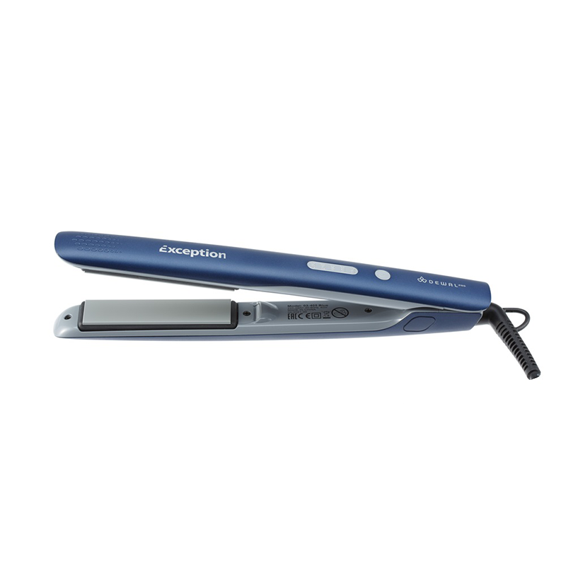 DEWAL PROFESSIONAL Щипцы для выпрямления волос Exception синие, с терморегулятором, титаново-турмалиновое покрытие, 23 х 87 мм, 40 Вт 03-405 Blue - фото 1